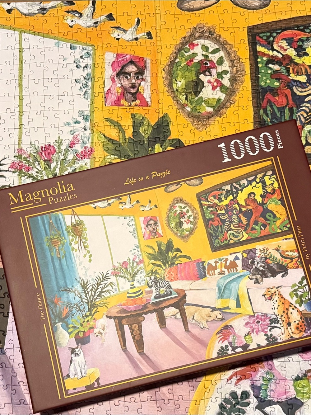Magnolia Puzzles The Dance 1000 Piece Jigsaw Puzzle